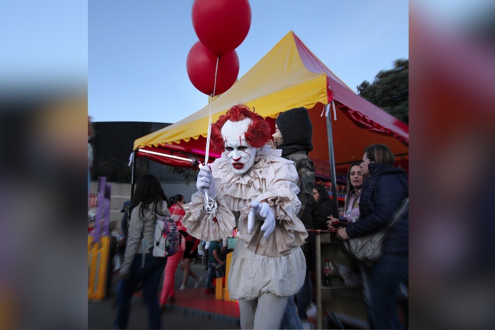 Pennywise impersonator